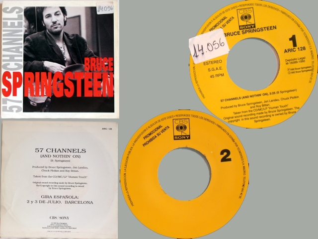 Bruce Springsteen - 57 CHANNELS AND NOTHIN' ON (ONE SIDED)